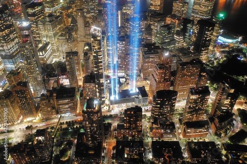 Photography New York City 9/11 Memorial Lights