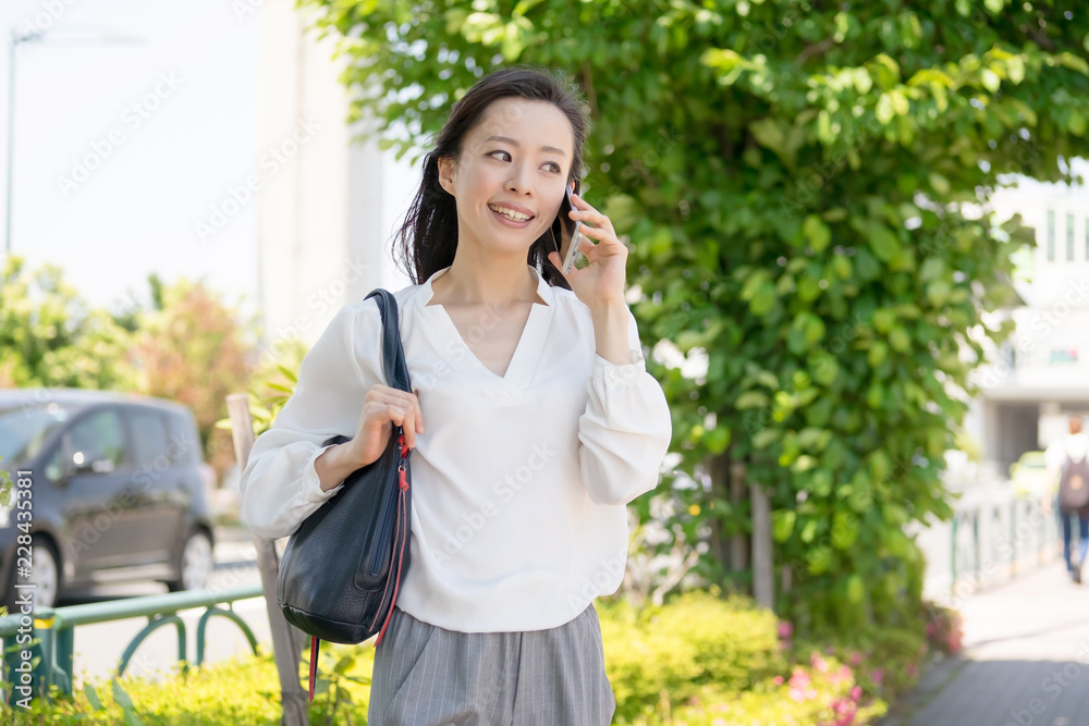 スマートフォン・女性