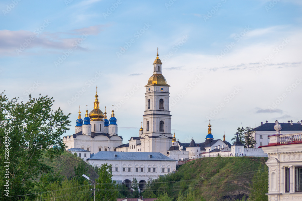 Tobolsk Kremlin and St. Sophia Cathedral, Tobolsk, Tyumen region, Russia Tobolsk Kremlin and St. Sophia Cathedral, Tobolsk, Tyumen region, Russia