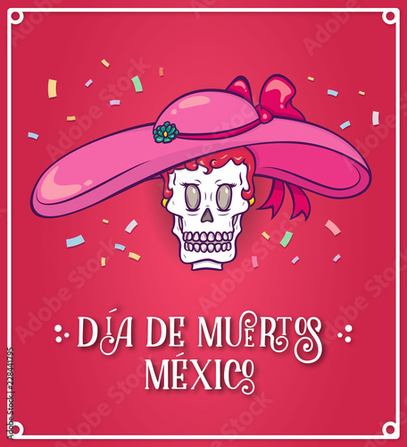 Catrina de día de muertos