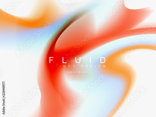 Background abstract fluid colors design