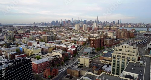 Wallpaper Mural Aerial of Hoboken, New Jersey Torontodigital.ca