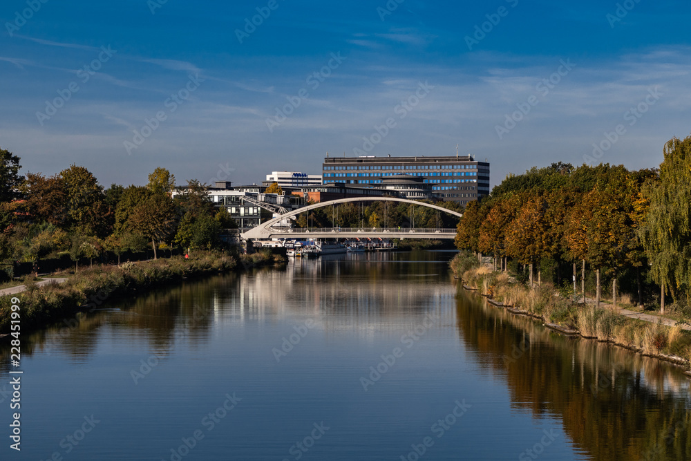Brücke am Mittellandkanal Hannover