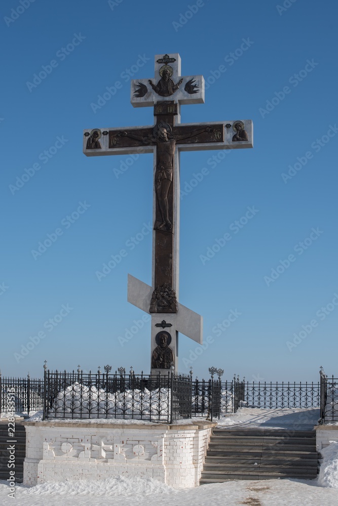 cross in the monastery