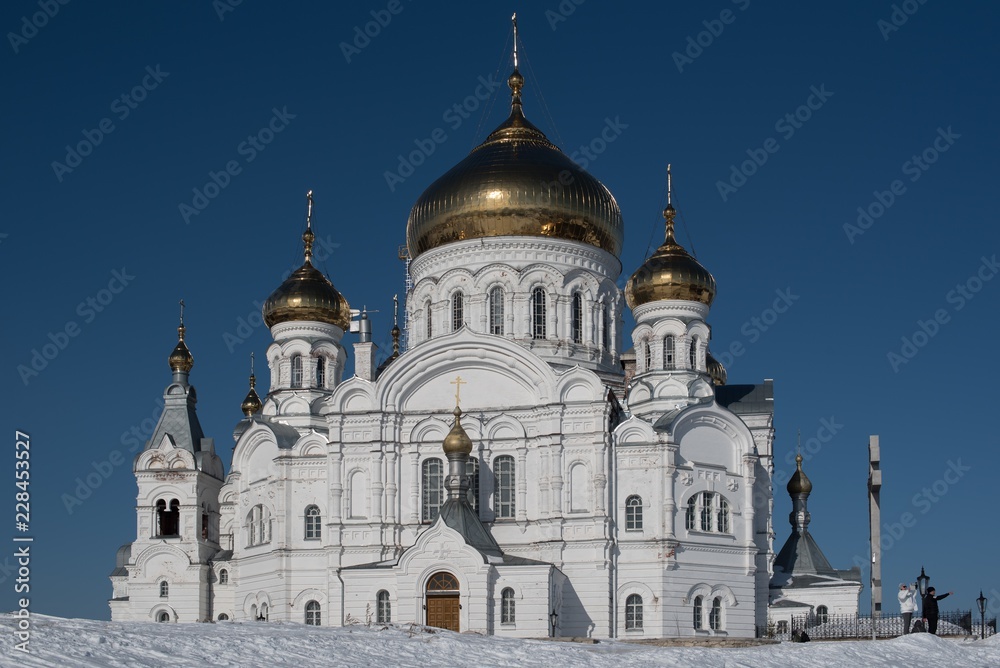 Belogorsky monastery in Russia