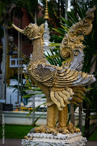 garuda sculpture temple thailand