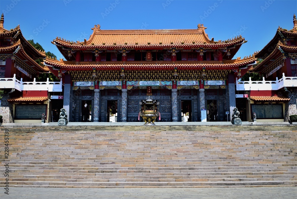 Fototapeta premium Sun Moon Lake Wen Wu Temple, Taiwan