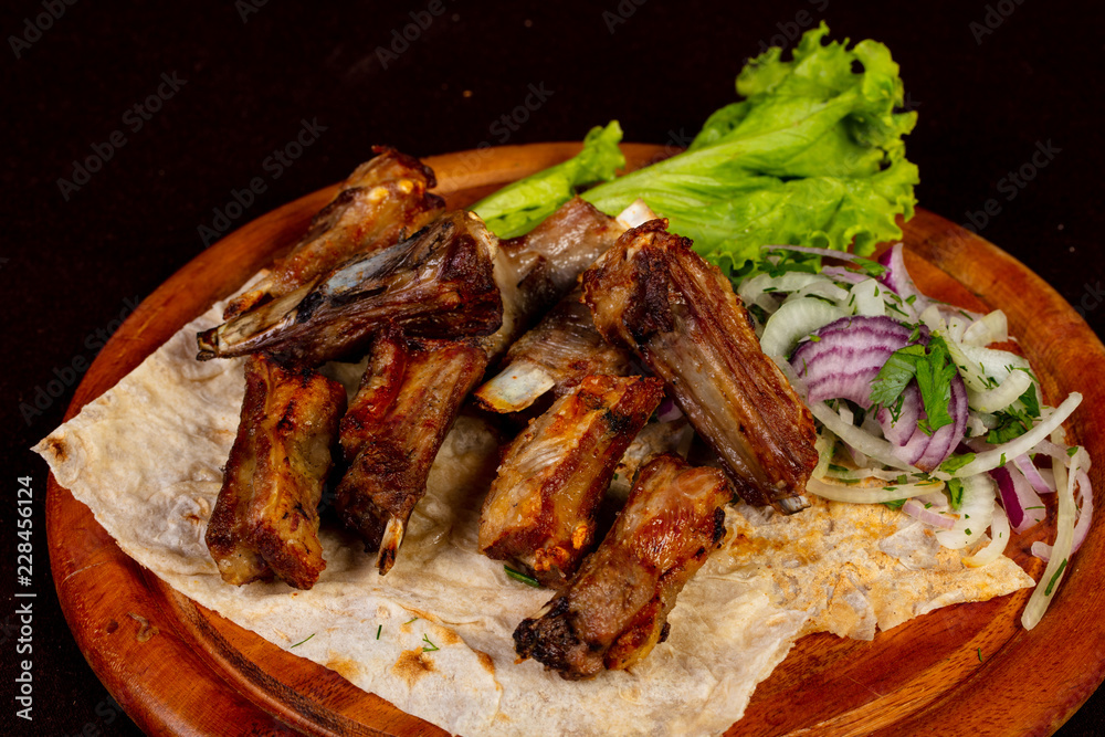 Grilled Mutton ribs