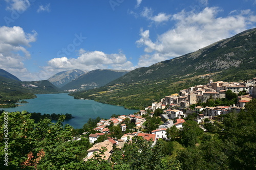 Lake of Barrea, in national park of Abruzzo region, Italy  © Giambattista