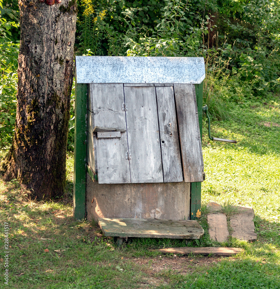 Fototapeta premium well in the village