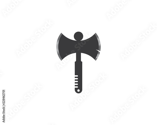 Axe logo illustration