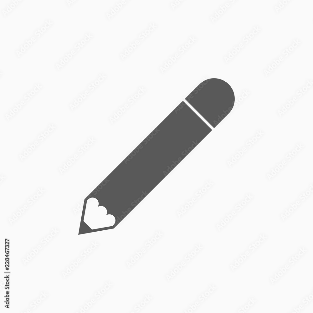 pencil icon, write vector pencil icon, write vector