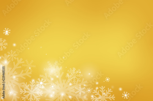 Chritmas holiday celebration theme colorful gredient abstract background with snow flake winter season.