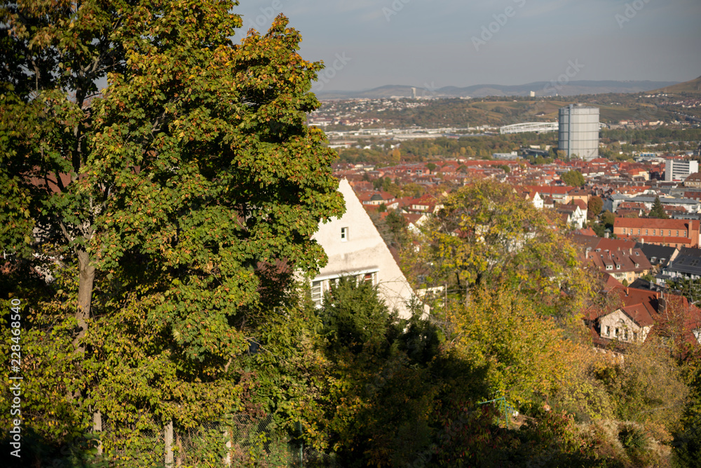 Stuttgart, Deutschland, in Herbstfarben