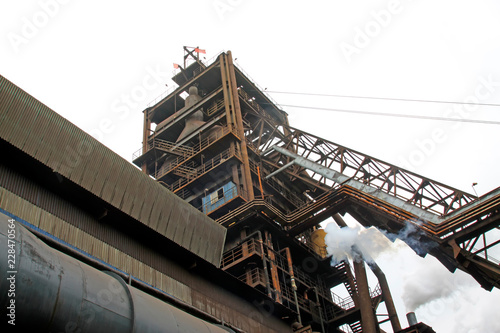iron works blast furnace local features, China