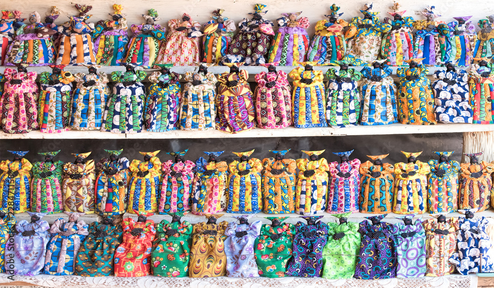 Herero dolls in Namibia