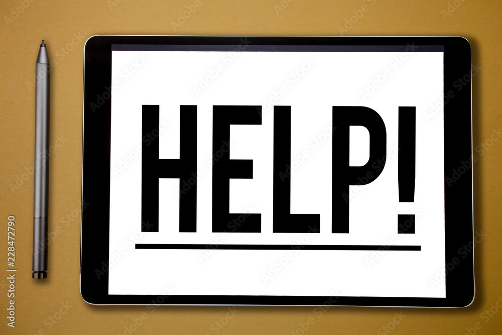 Text sign showing Help. Conceptual photo make it easier possible someone to do something offering them services. Text sign showing Help. Conceptual photo make it easier possible someone to do something offering them services.