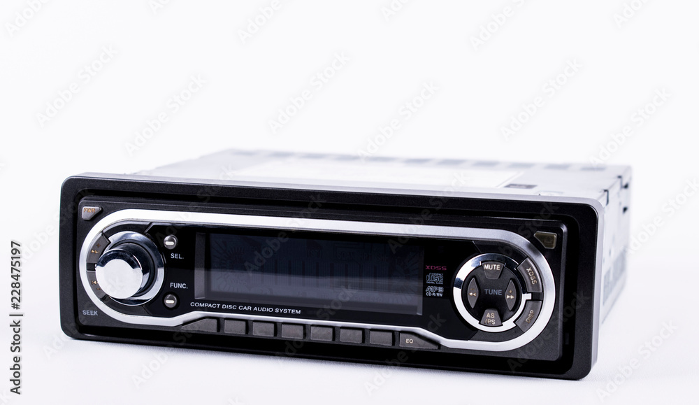 Fototapeta premium car audio system