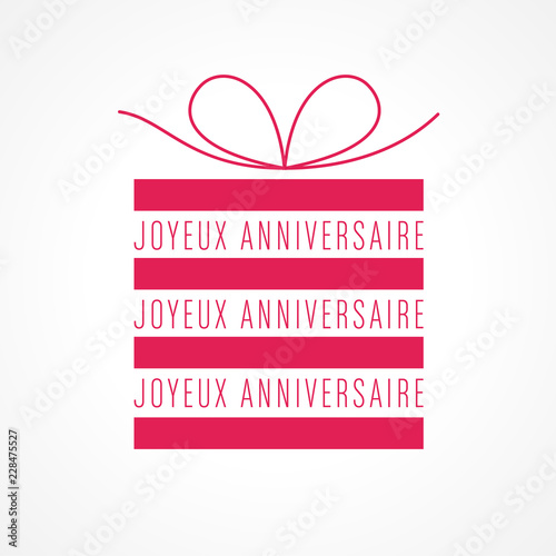 joyeux anniversaire