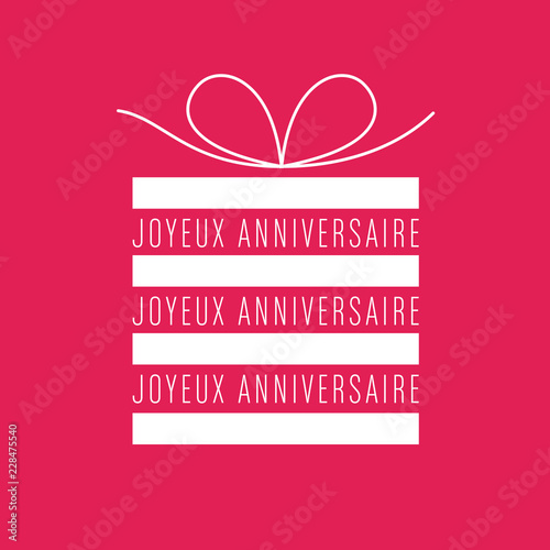 joyeux anniversaire