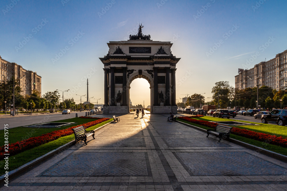 arc de triomphe in moscow