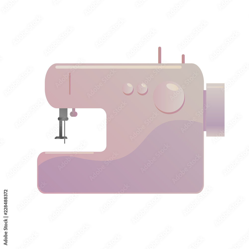 Sewing machine vector illustration Sewing machine vector illustration