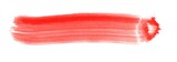 Breiter roter Streifen gemalt mit Pinsel