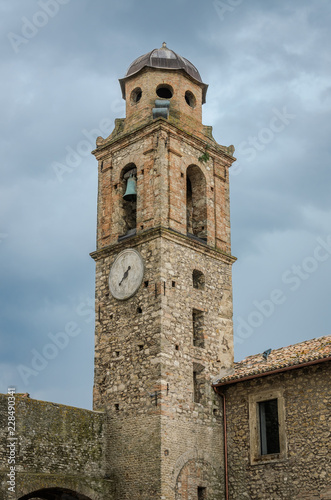 Old stone chapel in Italy