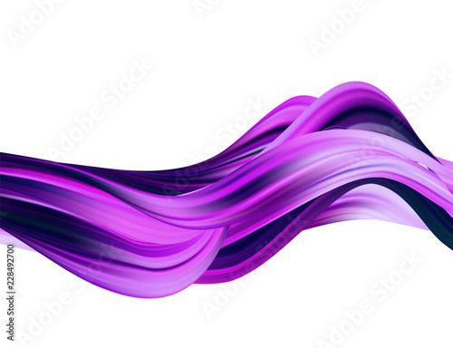 Abstract colorful vector background, color flow liquid wave for design brochure, website, flyer.