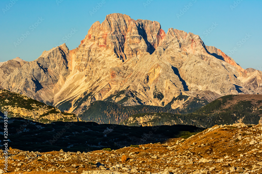 Lavaredo Valley - Dolomity Mountain in the Alps Italy