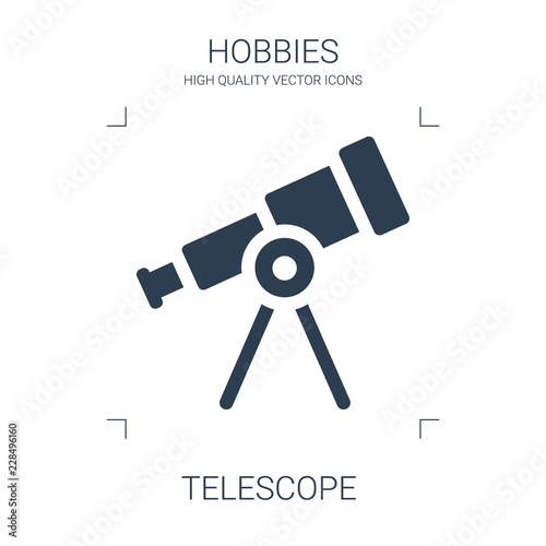 telescope icon photo