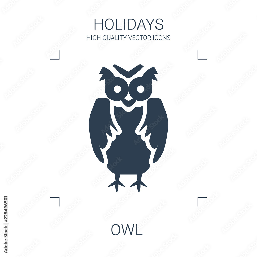 Obraz premium owl icon