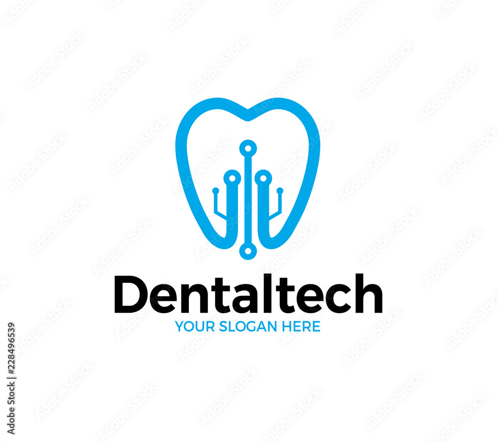 Dental Tech Logo Dental Tech Logo
