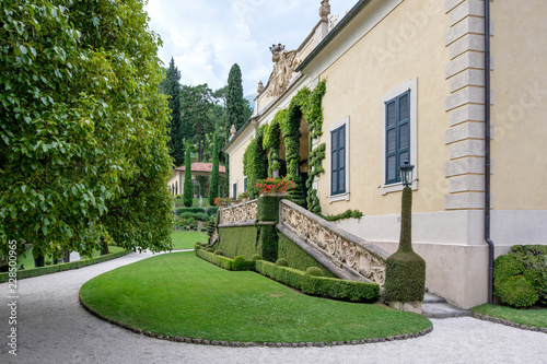 Villa del Balbianello green garden