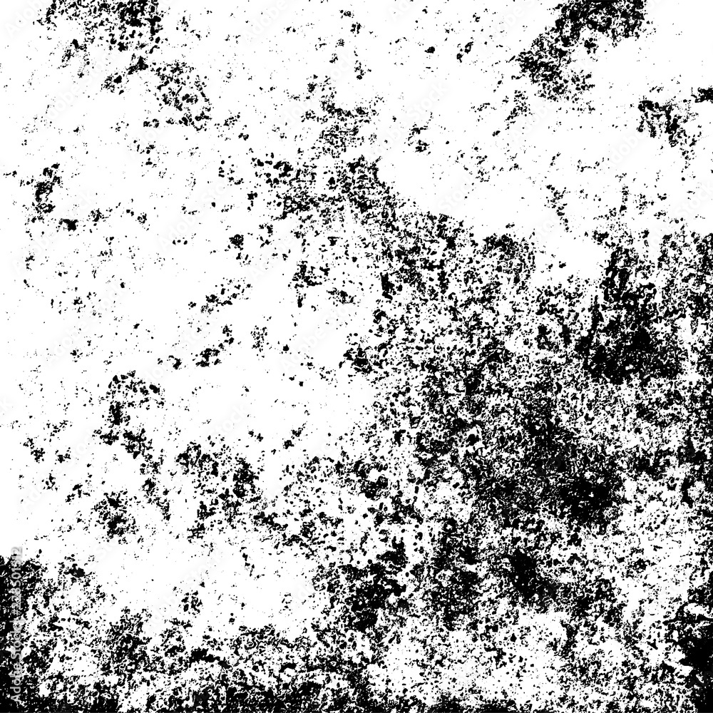 The grunge texture black and white. Vector abstract background from cracks, scratches, abrasions The grunge texture black and white. Vector abstract background from cracks, scratches, abrasions