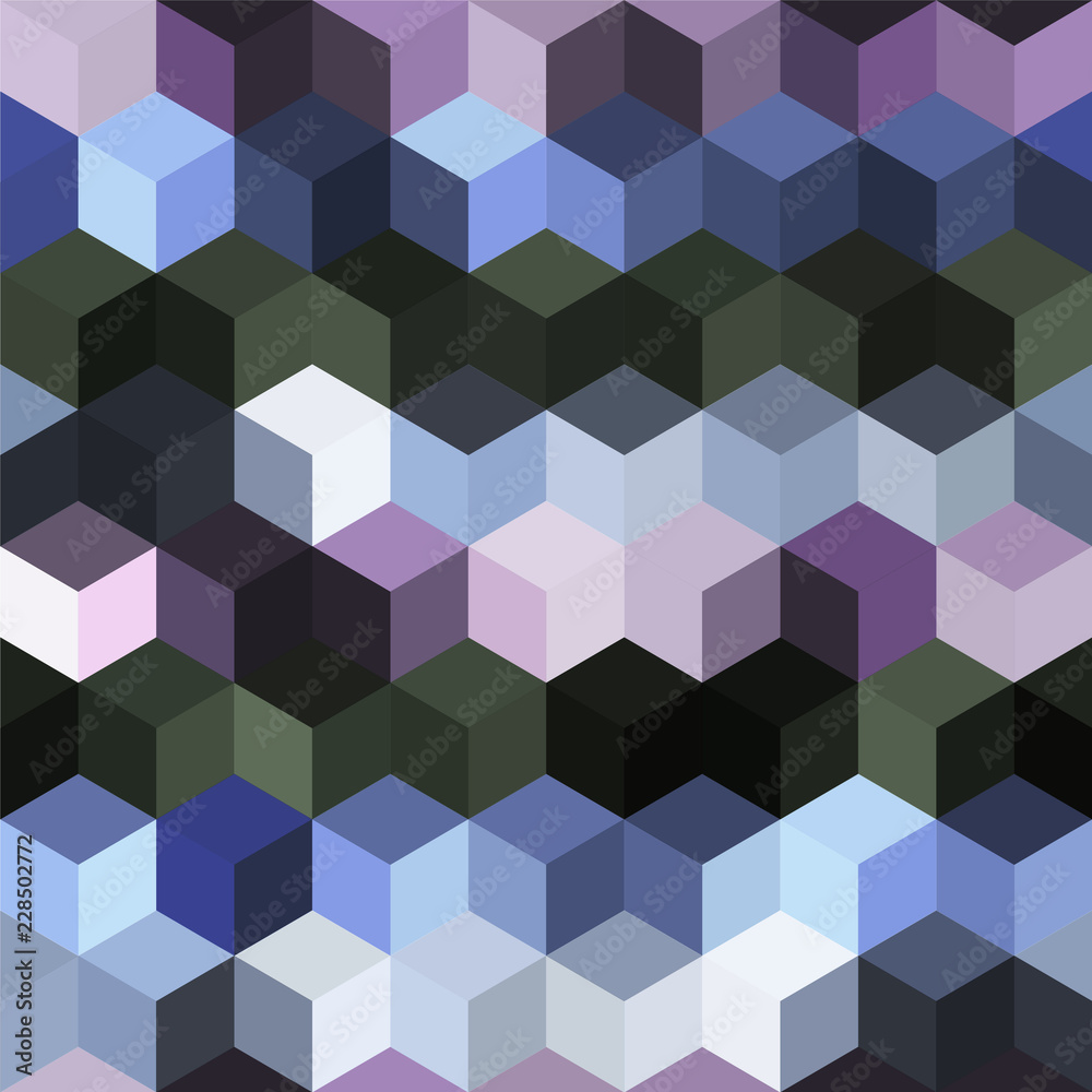 Hexagon grid seamless vector background. Hexagon grid seamless vector background.