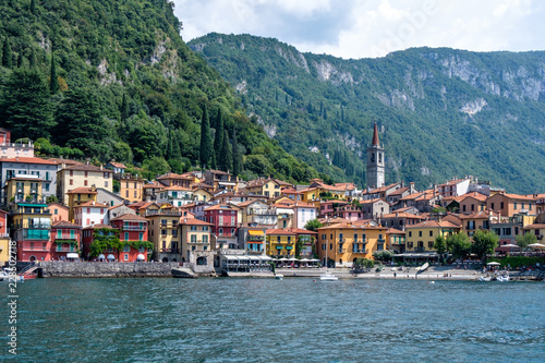 Menaggio town from Lake Como view © frimufilms
