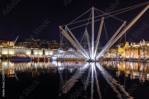 Bigo by Renzo Piano at night