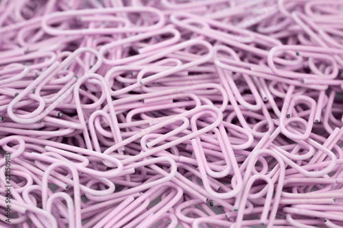 PASTEL PURPLE PAPER CLIPS FOR BACKGROUND