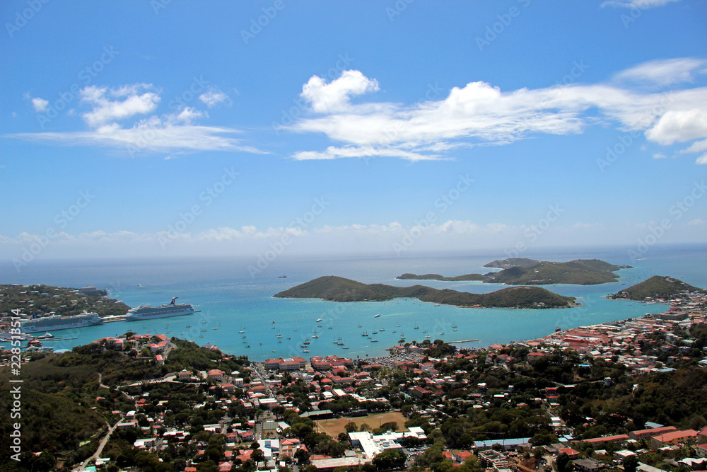 Looking Over St. Thomas