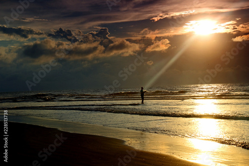Fishing at Sunrise