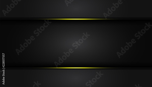 abstract metallic red shiny color black frame layout modern tech design vector template background