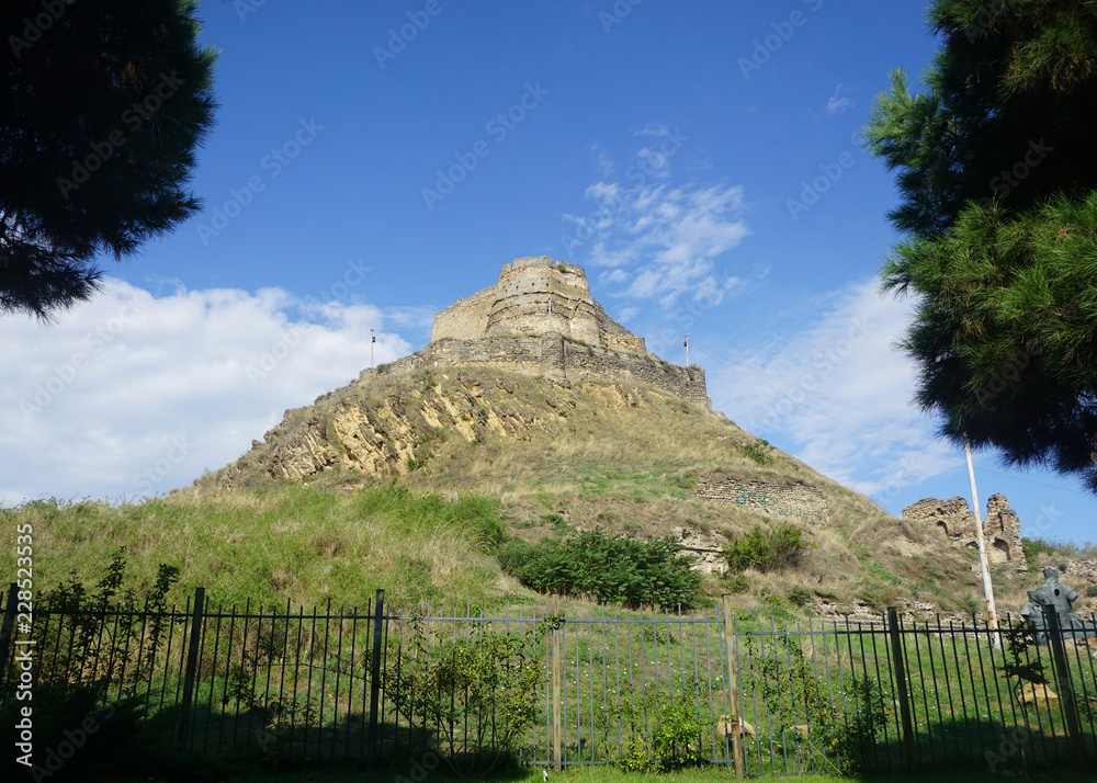 Gori Fortress Fence and Castle Common View