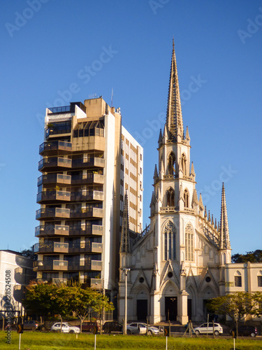 Nossa Senhora do Carmo Church in Uruguaiana, Brazil photo