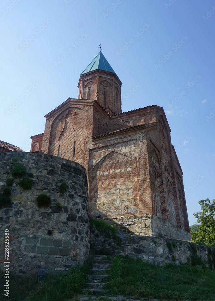 Gremi Monastery Church View with Blue Sky