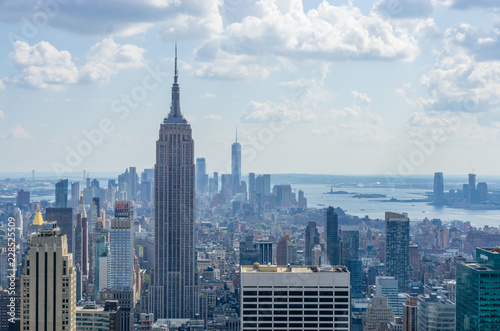Manhattan New York Skyline Panorama