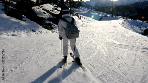 skiing in pyrenees