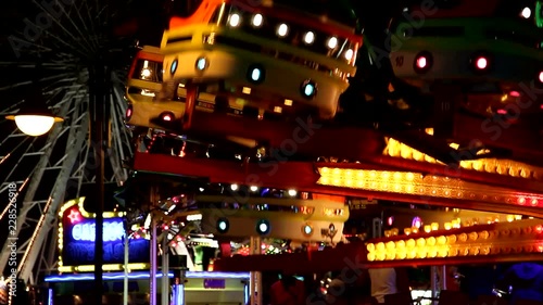 Night fair attractions