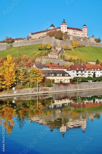 Würzburg, Main, Festung Marienberg