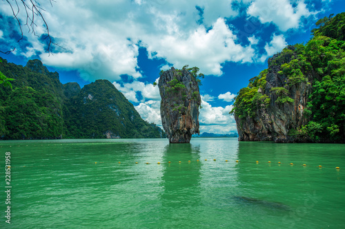 James Bond Island (Koh Tapu) in Phang Nga Bay, Thailand photo